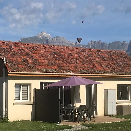 Maisonnette Entre Lac De Passy Et Montagnes Domancy Exteriör bild